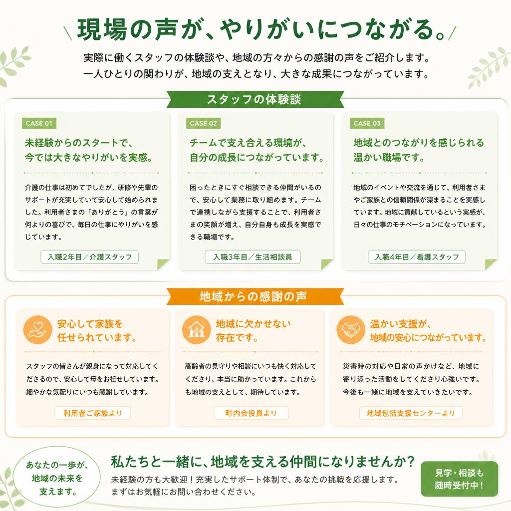 お客様の声と成功例